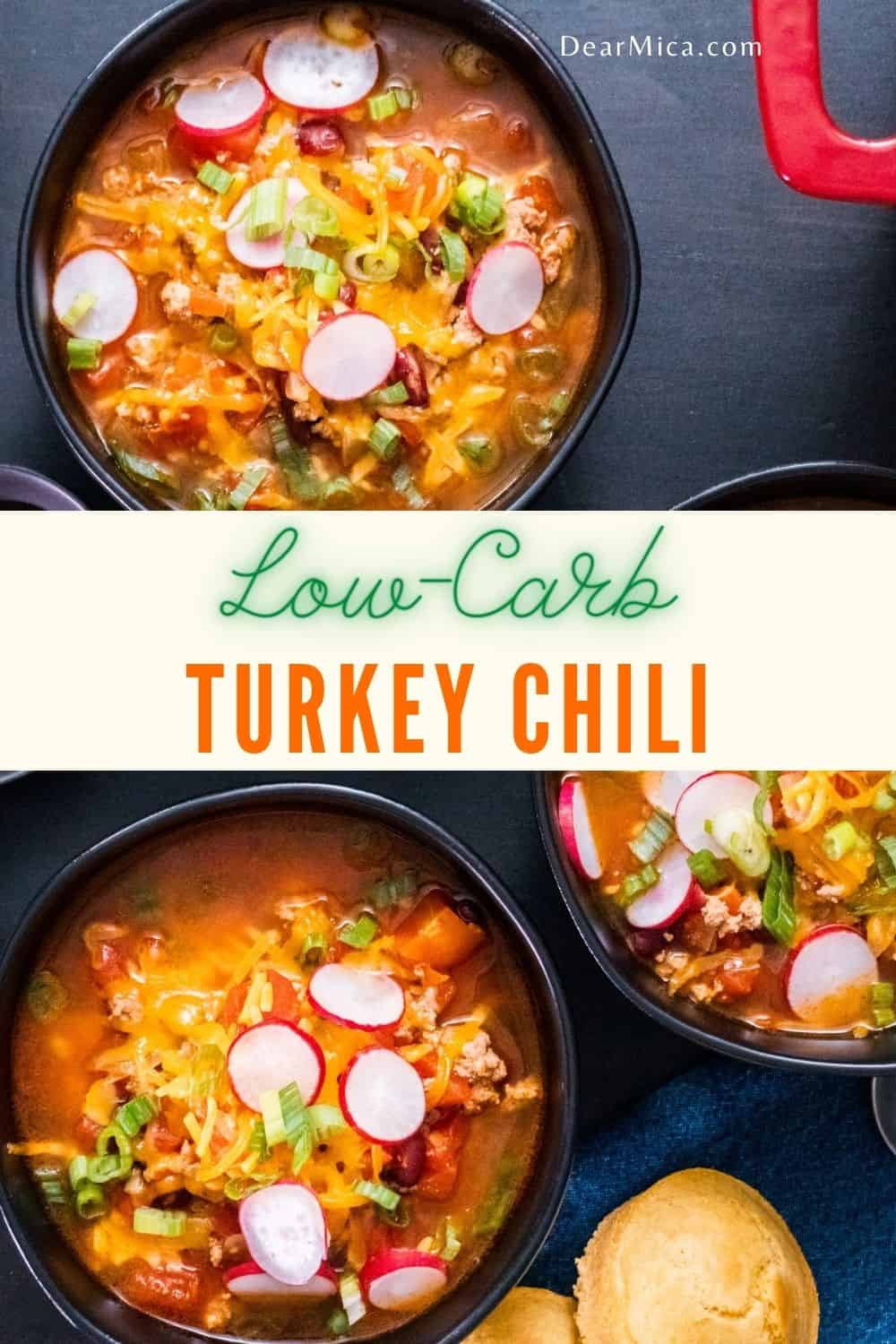 Low Carb Leftover Turkey Chili Dear Mica